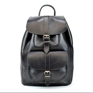 Sac à dos en cuir véritable « DORIS » Extra Large