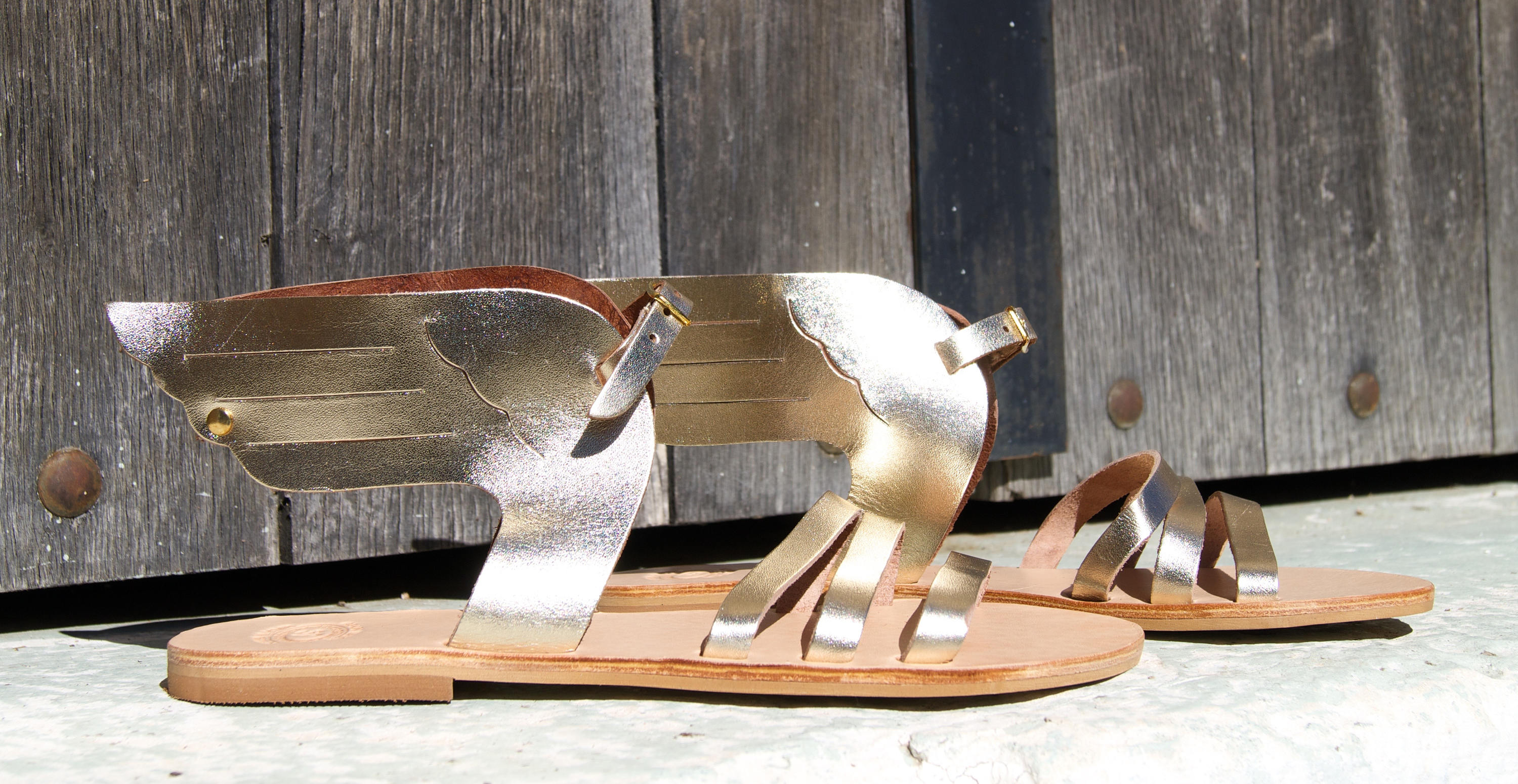 Hermes sandals/ Gold EditionAncient Greek sandalsMythology Etsy