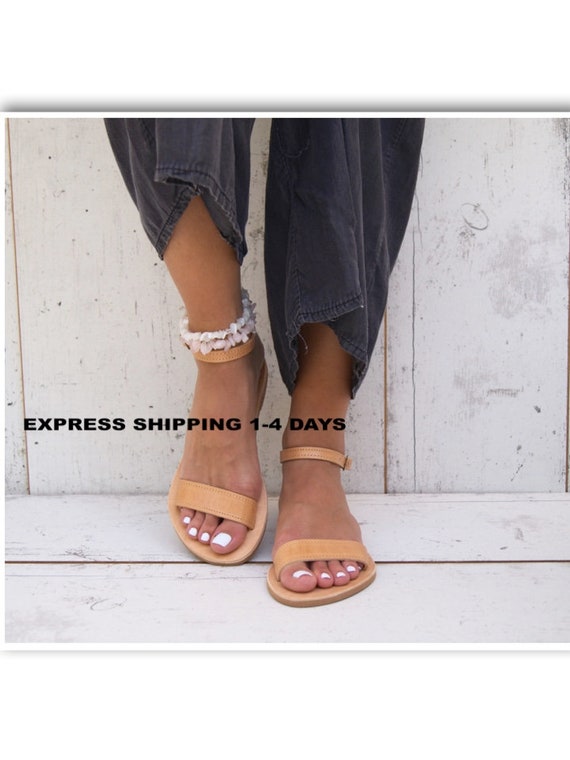 roman strappy sandals