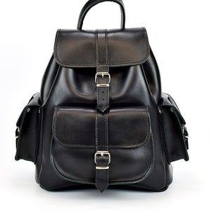 Genuine Leather Backpack “ISIDORA”Large