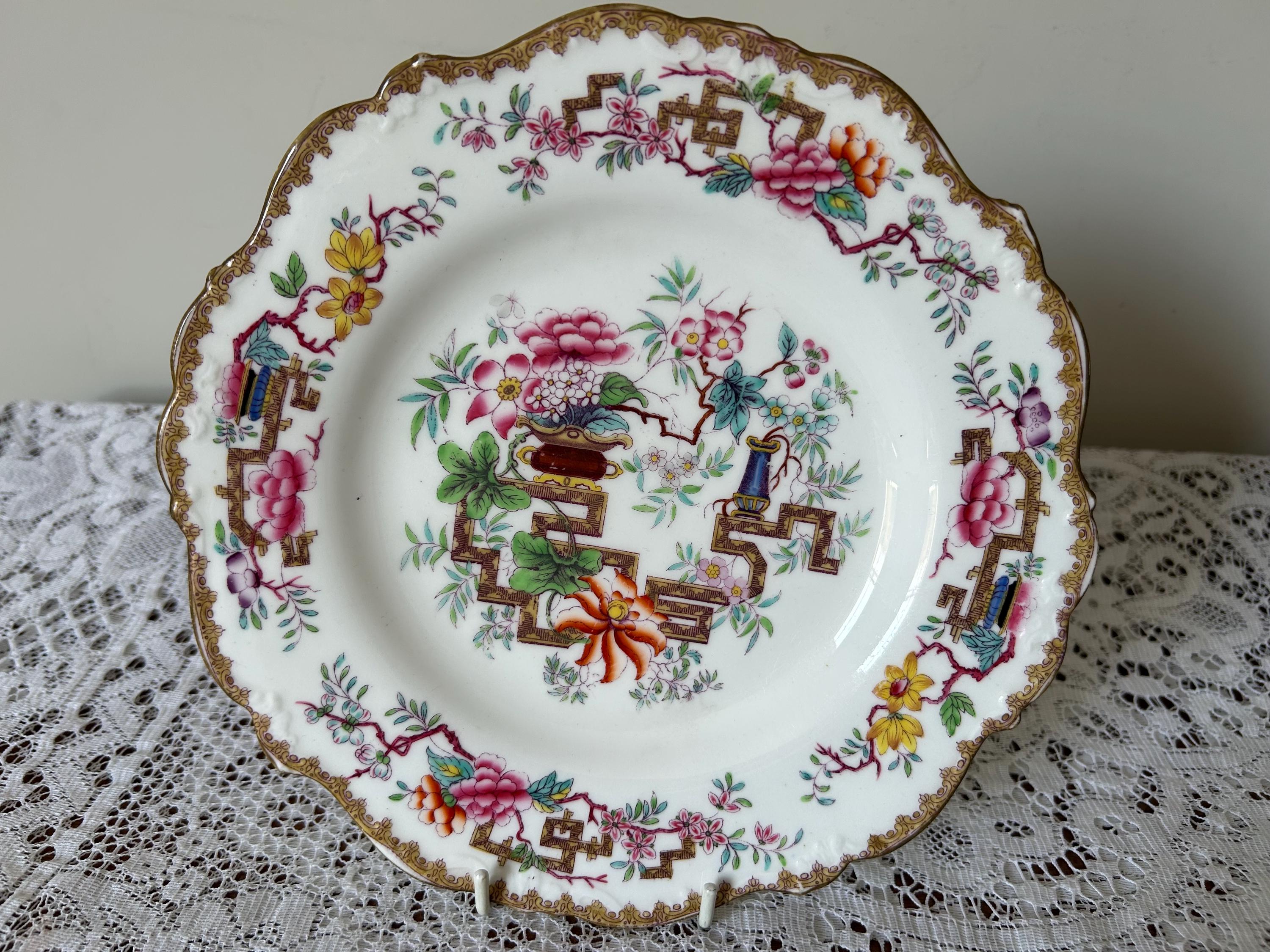 Antique Minton 'Chinese Tree' plate - 19th Century Pattern 1959