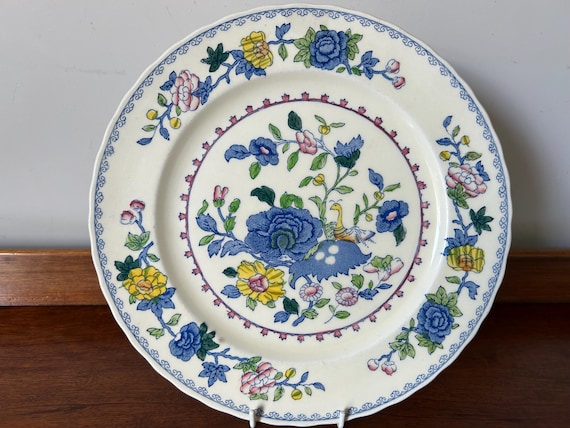 Vintage Mason’s Ironstone Regency Design 10.75" Diameter Serving Plate