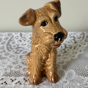 イギリス アンティーク シルバックSYLVAC No.2024 犬の花器 Sylvac