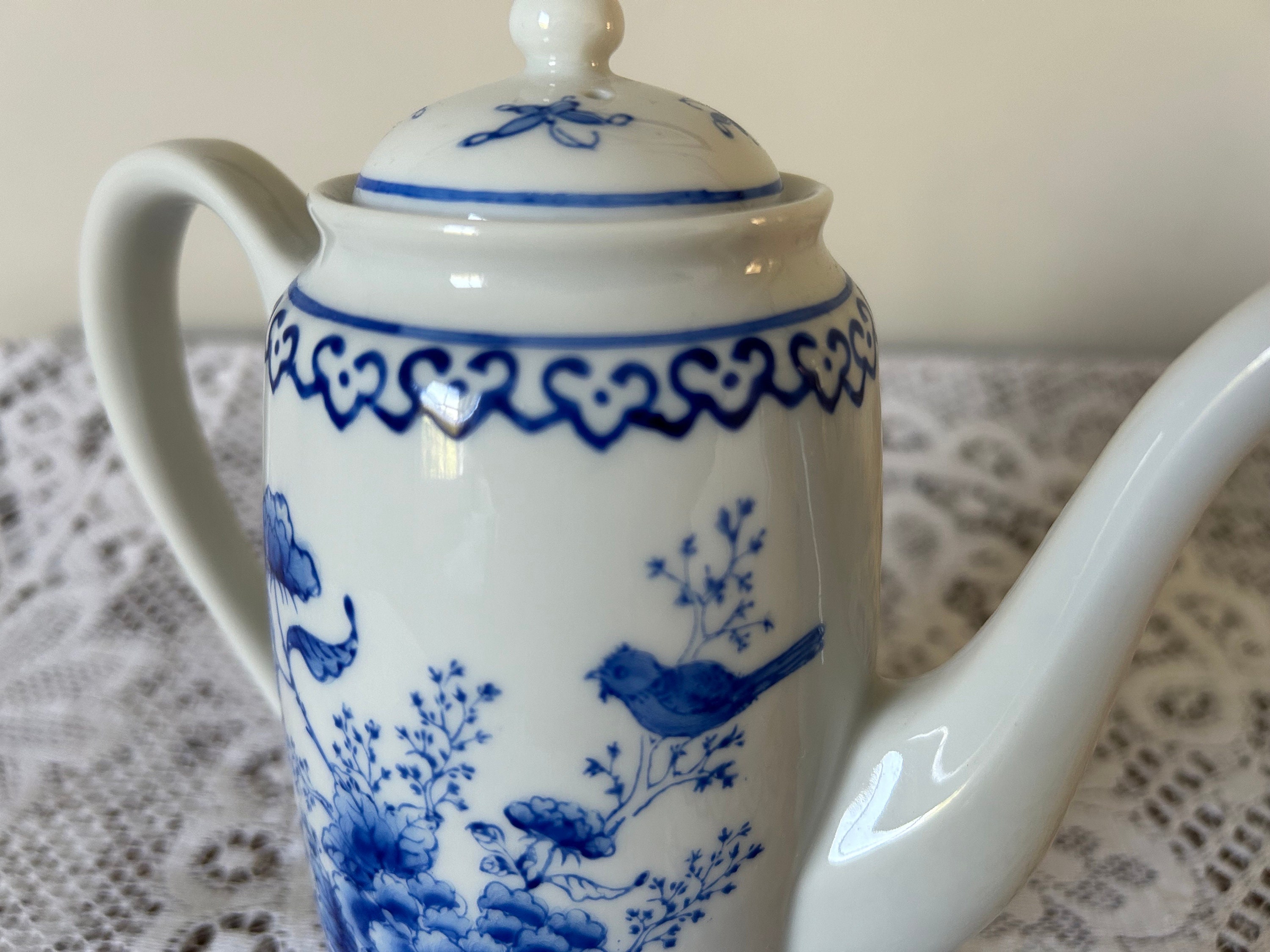 Cafetière vintage en aluminium et couvercle en verre - Recyclerie Chiner Solidaire