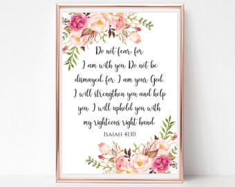 Isaiah 41:10 - Etsy