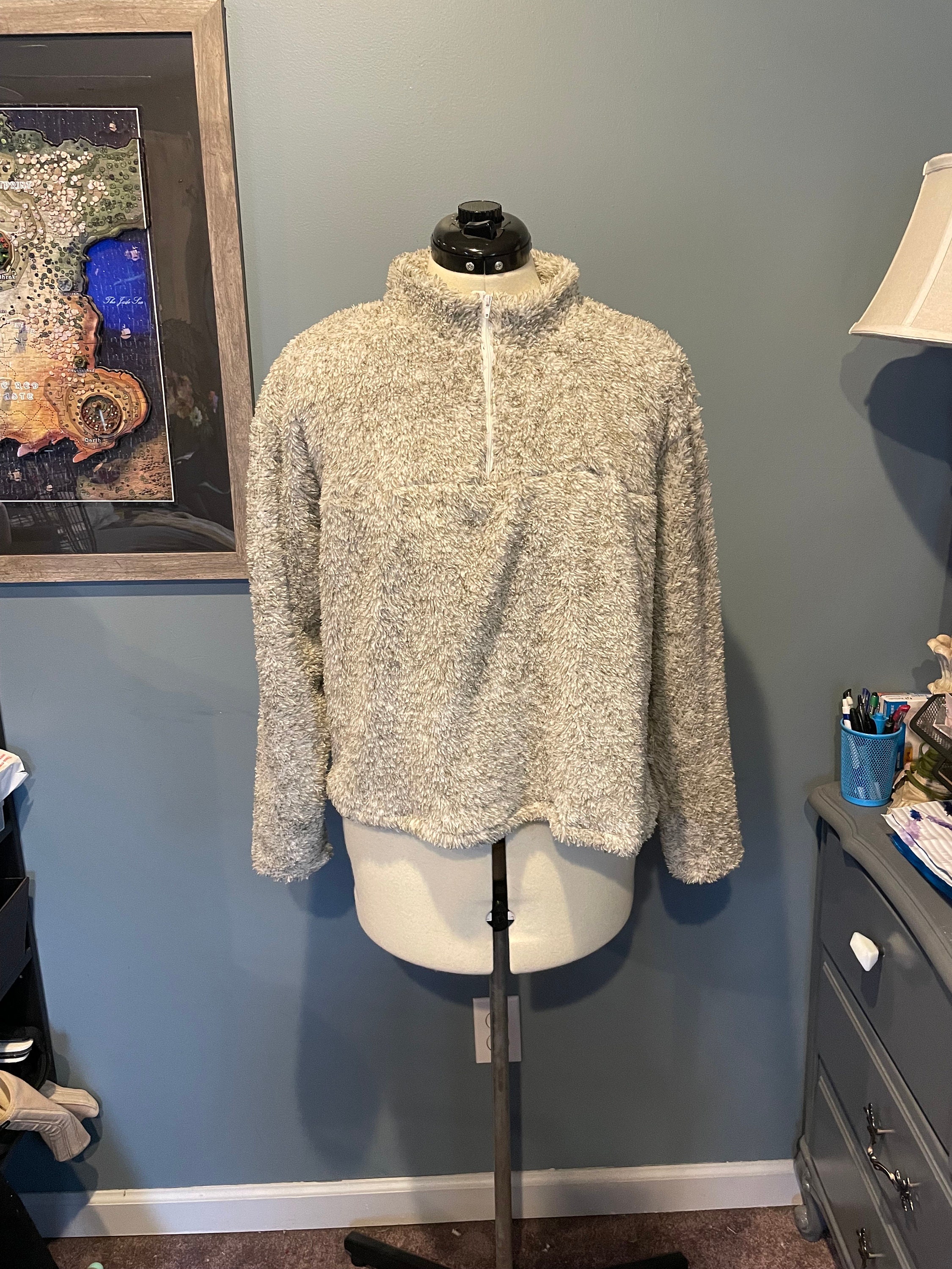 Fur quarter zip online