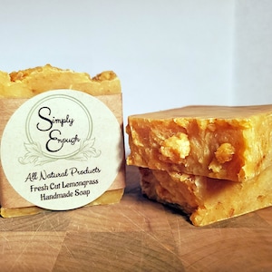 Fresh Cut Lemongrass - Handmade Body Soap