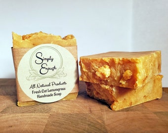 Fresh Cut Lemongrass - Handmade Body Soap
