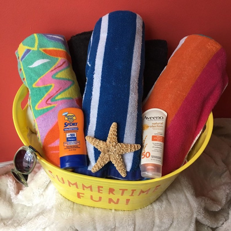 Summertime Fun Outdoor Storage Bucket