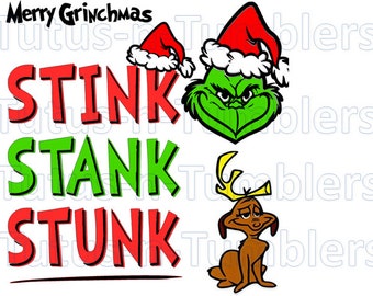 Grinch Stencils Etsy