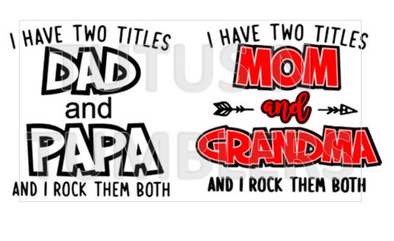 Download Digital file only I Have Two Titles Mom and Mimi svg Mom ...