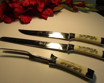 Vintage Carving Set