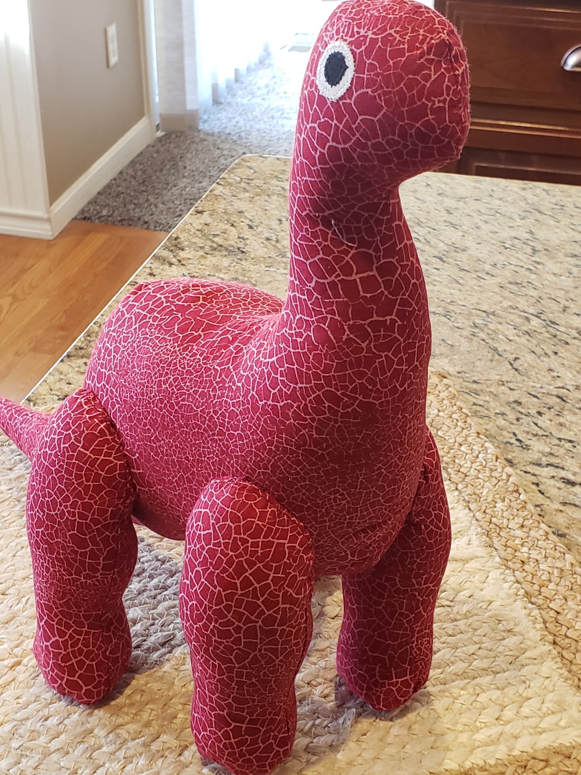 Brontosaurus Dino New Handmade Approximately 12 tall | Etsy