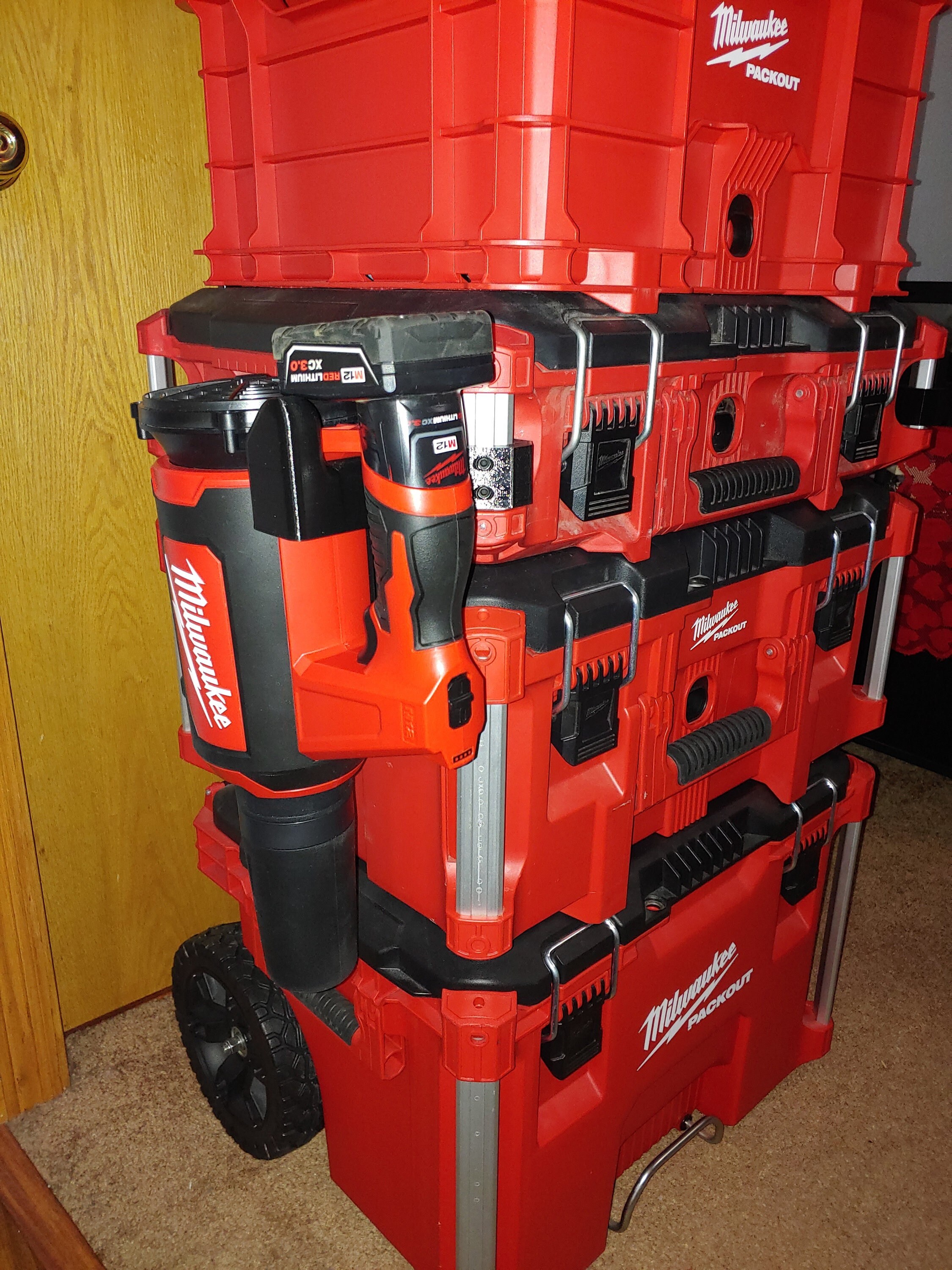 M12 Blower Hanger for Milwaukee Packout 