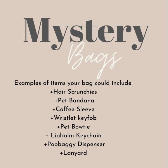 Mystery Bag Handmade Surprise Bag Handmade Items Etsy