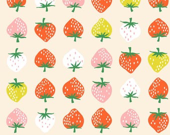 Strawberry in Shell (Multi) from the Strawberry collection by Kimberly Kight for Ruby Star Society