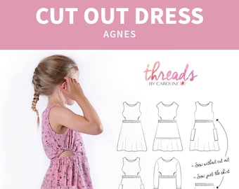 Agnes cut out dress