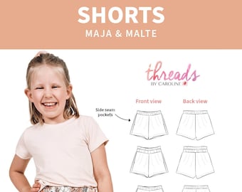 Maja & Malte shorts pattern