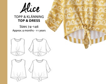 Alice top and dress - ENGLISH