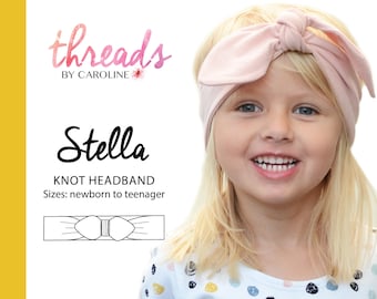 Stella knot headband ENGLISH