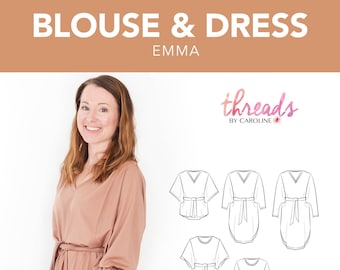 Emma blouse & dress - ENGLISH