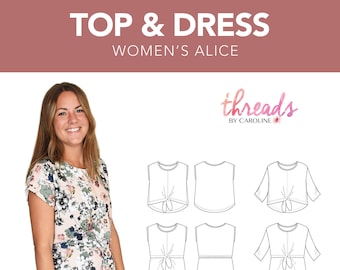 Womens Alice top & dress - ENGLISH