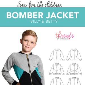 Blouson aviateur Billy & Betty - Anglais