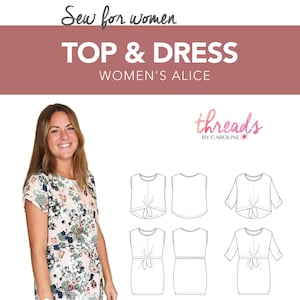 Womens Alice top & dress ENGLISH image 1