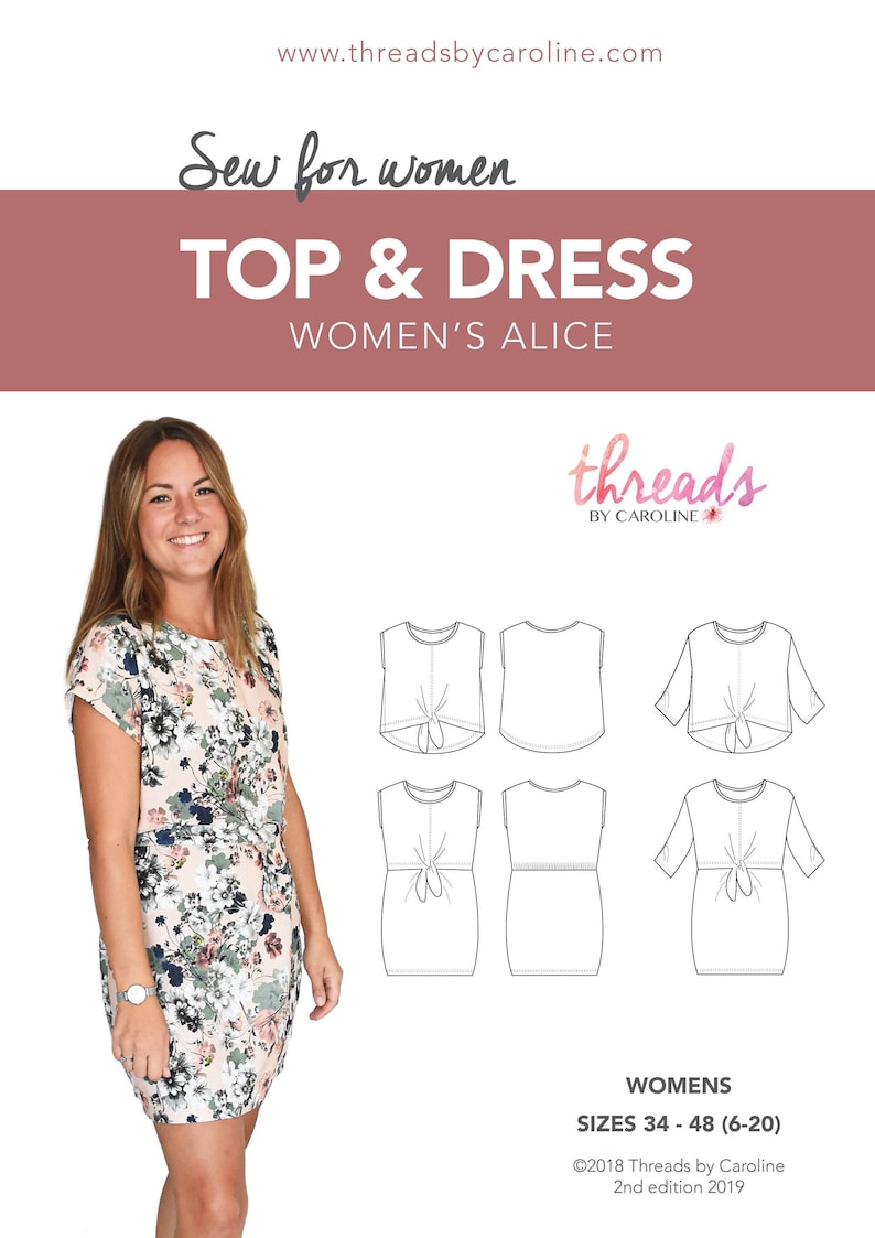 Womens Alice top & dress ENGLISH image 1