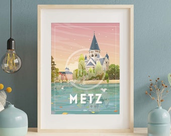 Affiche Metz