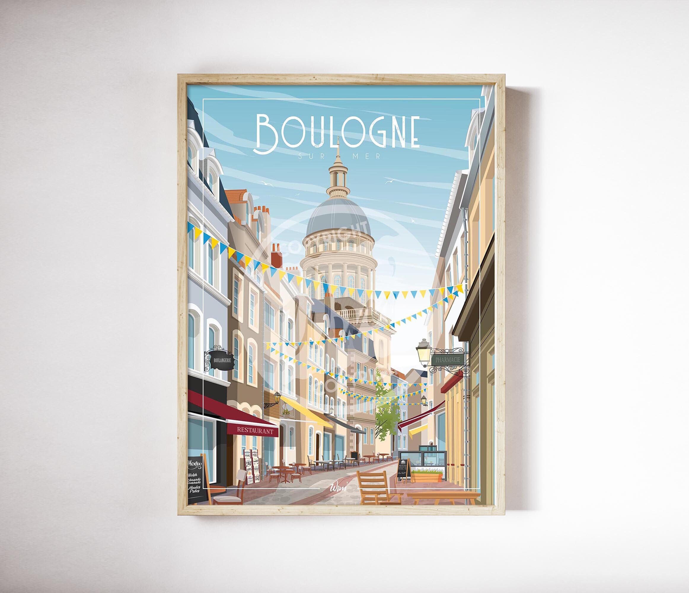 Boulogne-Sur-Mer La Rue de Lille