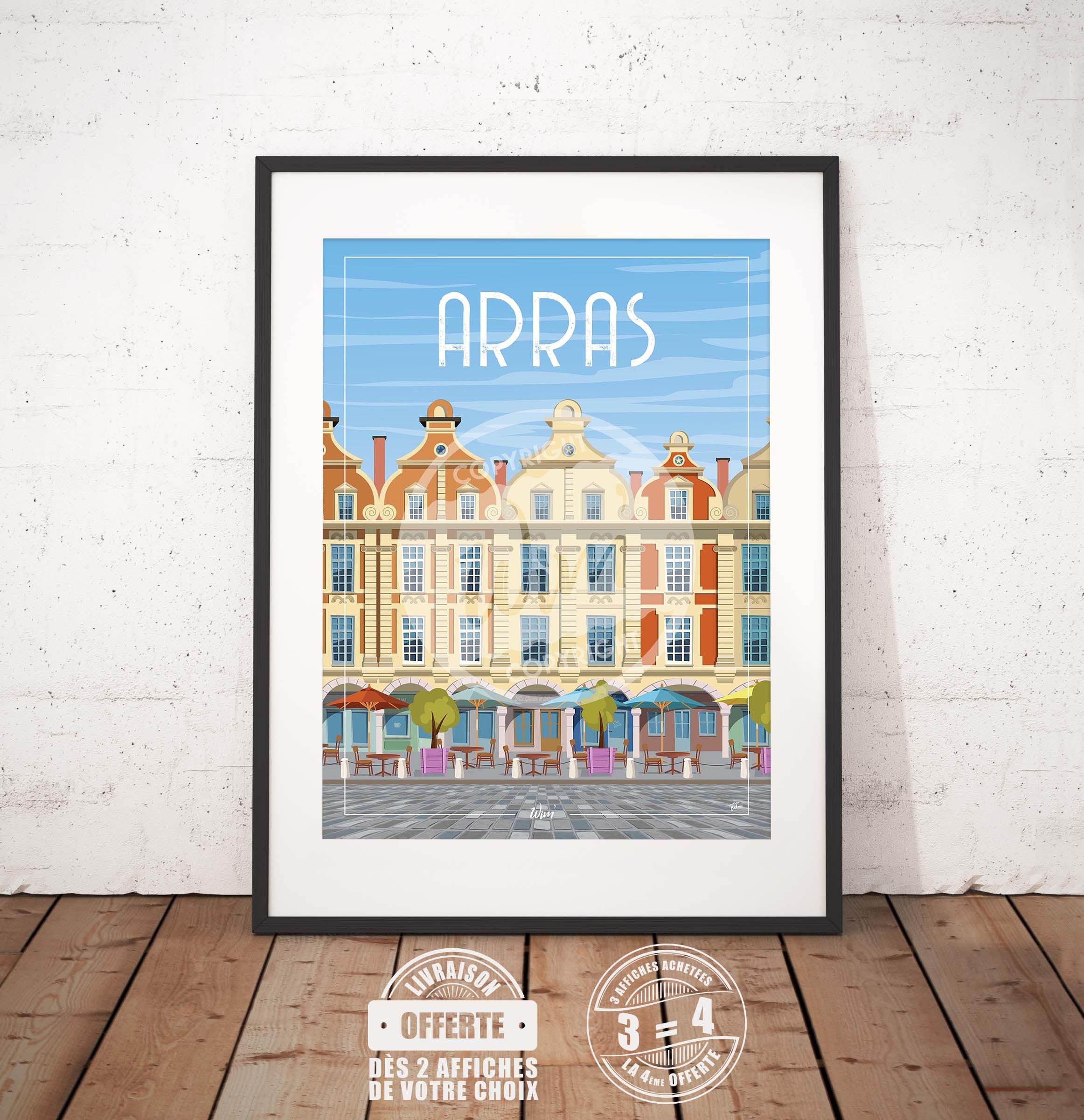 Arras - L'affiche de Déco Murale Détente à Arras