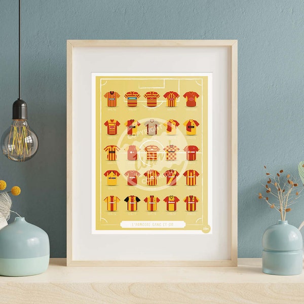 Lens Poster - "The Blood and Gold Wardrobe"