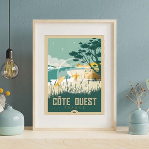 Costa oeste Póster