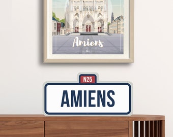 Amiens Stadtschild