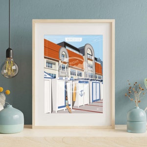 Affiche Wimereux - "Détente à Wimereux"