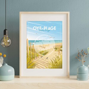 Póster Oye-Plage - "Platier d'Oye"
