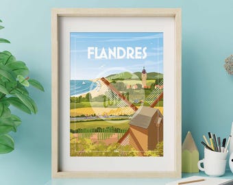North Poster - "Flanders"