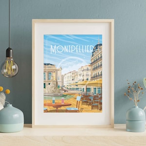Affiche Montpellier