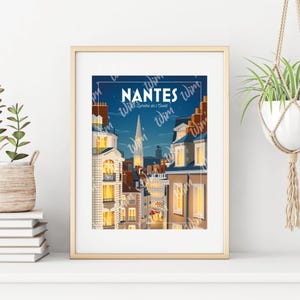 Pôster de Nantes - "A Luz do Oeste"