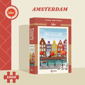 Puzzle Amsterdam 1 000 pièces - Educa - Pas cher