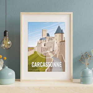 Affiche Carcassonne