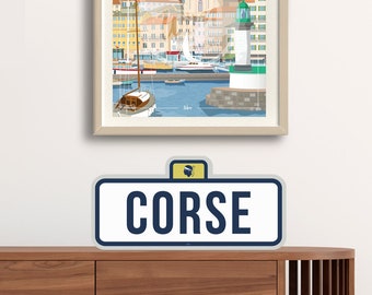 City sign "Corsica"