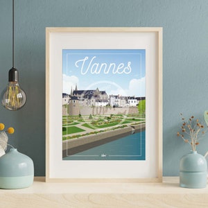 Pôster de Vannes - "As Remparts de Vannes"