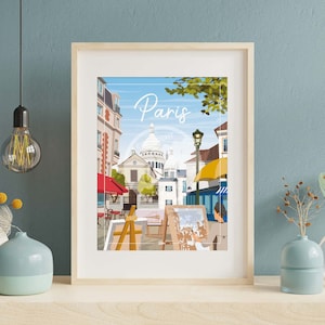 Poster Paris - "Montmartre"