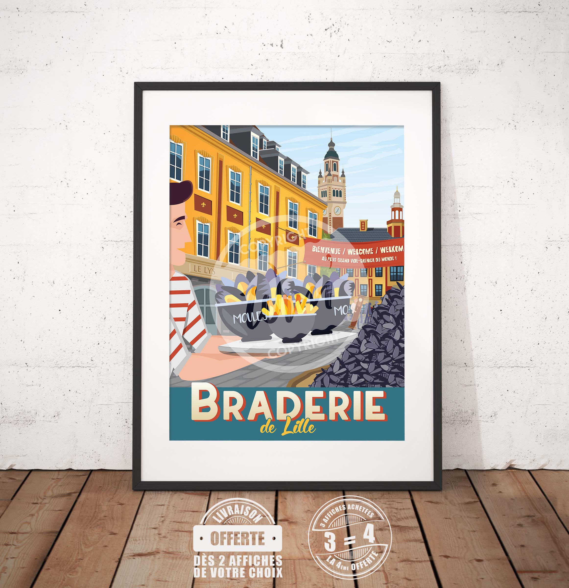 Lille - Braderie Moult Moules et Cetera