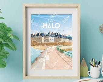 Saint-Malo poster
