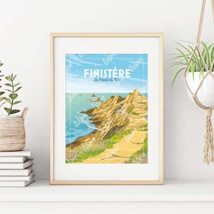 Cartel de Finisterre - "La Pointe du Raz"