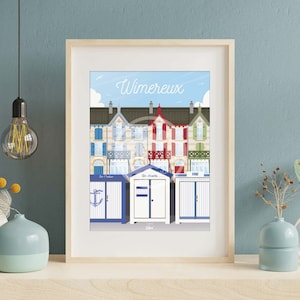 Poster Wimereux - "Le Wimereusiennes"