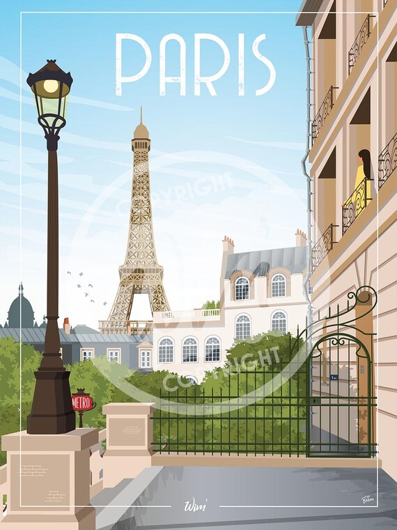 Affiche Paris - Paris ma Belle